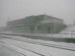 Der Bahnhof Brocken am 8.12.2007