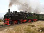 Lok 020+020T nr. 99 5901 und 99 5902 - 1 km von Brocken - 31-10-2009