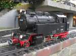 99 6001 der HSB als LGB-Modell auf meiner Gartenbahn.