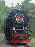 Ankunft des Dixie Train in Silberhtte (Lok 99 7240) am 26.06.2010