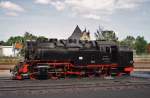 Hier 99 7238-1, diese Lok stand am 23.5.2011 in Wernigerode.