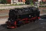 Hier 99 7238-1, diese Lok stand am 23.5.2011 in Wernigerode.