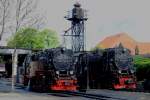 99 7239-9 und 99 7238-1 am 30.04 2012 im BW Wernigerode 