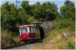 Triebwagen nach Nordhausen  - Drngetal Thumkuhlenkopftunnel am 27.7.2013 