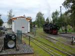 Bevor es am 21.09.2013 mit dem Fotosonderzug losging, wurden in Hasselfelde die Wasservorrte aufgefllt.