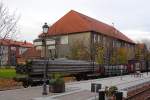 Kleine Impression vom Morgen des 20.10.2013 aus dem Bahnhof Wernigerode. Die zu sehenden historischen Waggons auf Gleis 34 gehören zu einem Sonder-PmG der IG HSB in Richtung Gernrode.