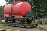 Rollwagen Rf4 der HSB ( Harzer Schmalspurbahnen ), 27.09.2005.