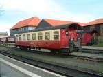 Buffetwagen 900-498 der HSB im Bahnhof Wernigerode am 07.12.2006