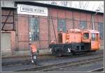 Kf 199011-8 rangiert in Wernigerode Westerntor. (13.12.2006)