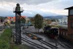 Zwei Malletts am Abend des 16.10.2014 im Bw Wernigerode.