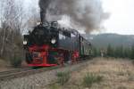 Mit Volldampf durchs Drngetal - Teil III ; Sonderfahrt zum Brocken am 24.02.07
