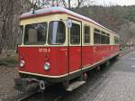 Im Bahnhof Eisfelder Talmühle steht am 30.