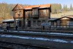 Bahnhof Alexisbad am 14.02.2015.