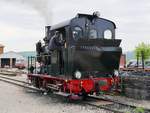 Lok 12 der Härtsfeld-Museumsbahn in Neresheim beim Museumstag am 14.5.2015