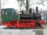 Lok  Johann Reiners  der Kleinbahn Bremen - Tarmstedt; Stillegung 1954; Standort Bremen-Findorff; im Volksmund:  Jan Reiners-Bahn ; am 25.11.2008
