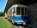 Beiwagen Nr. 133 der Pforzheimer Kleinbahn am 27.04.2007.