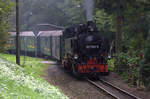 99  1789-9 Anfahrt Haltepunkt Lößnitzgrund. 10.09.2017   14:36 Uhr.