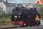 99 1713-9 rangiert in Radebeul Ost.14.09.2019 11:11 Uhr.