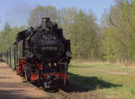  Frohe Ostern  , 99 1761-8 bei der Einfahrt Haltepunkt Bärnsdorf, 22.04.2019 10:29 Uhr.