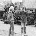 17.10.1981, zum Jubiläum „100 Jahre Sächsische Schmalspurbahnen“ fand ein Fest auf dem Bahnhof Radeburg statt.