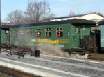 SDG - Geschmckter 2 Kl. Personenwagen Nr.970-217 in Radebeul am 09.12.2008