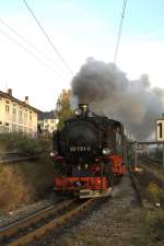 99 1761-8 am 24.10.09 im Stadgebiet von Radebeul.