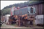 Hüinghausen am 19.9.1993 Märkische Museums Eisenbahn: Tagebau Lok 8 