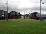Am 15.09.2012 stehen nun beide Gterzge in Siersleben.