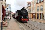 99 2322-8 (Mollibahn) zu sehen am 24.03.19 in Bad Doberan.