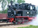 macht mchtig Dampf- 994511 in Lindenberg  Mai 2007