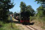 ber die Himmelfahrtstage war 99 4802 der RBB auf dem Pollo zu Gast. Hier am 04.05.2011.

