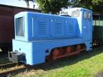 Schmalspur-Diesellokomotiven V 10 102 der Prignitzer Kleinbahn, auch  POLLO  genannt, Mesendorf [20.08.2011]