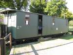 Schmalspur-Packwagen KD 4 [974-359] der  DR  auf der Prignitzer Kleinbahn, auch  POLLO  genannt, Mesendorf [20.08.2011]