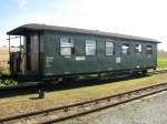Schmalspur-Tragwagen KB 4 trp [970-546] der  DR  auf der Prignitzer Kleinbahn, auch  POLLO  genannt, Mesendorf [20.08.2011]