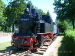 Die POLLO- Lok 994644 war 1965-1969 in der Prignitz  im Einsatz- seit 2003 bernimmt 994511 der Prenitztalbahn  wieder den Fahrbetrieb zu Himmelfahrt (Juli 2006)