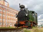 I K Nr54 war am 22.09.12 zu Gast bei der Museumsbahn Schnheide. Hier schn zusehen in Sttzengrn.