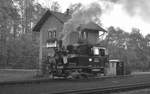 Preßnitztalbahn 99 4511-4 in Steinbach 15.10.2017