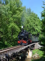 Preßnitztalbahn - Museumsbahn Steinbach – Jöhstadt:  sächs.