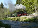 Wie jedes Jahr zu Pfingsten dampfte es wieder im Pressnitztal.