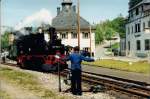 Prenitztalbahn: Rangierfahrt im HP Schlssel