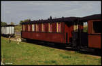 Oldtimer Personenwagen 31 des Rasenden Roland am 3.10.1991 im Bahnhof Putbus.