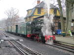 Dadurch das Niemand,am 24.Januar 2021,mit dem Zug nach Putbus wollte,fuhr der Zug nur mit dem Zugpersonal als  Geisterzug  von Göhren.