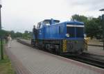 Hier 251 901-5 der PRESS, beim rangieren am 19.6.2010 in Putbus.