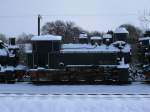 Und auch 764 431 mute,am 04.Februar 2012,in Putbus unter dem Schnee und der Klte leiden.