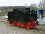 Loktender von 99 4652,am 27.April 2013,in Putbus.