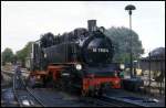 Rege Aktivitäten herrschten am 3.10.1991 an der 99172 auf der Grube des BW Putbus auf Rügen.