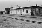 13.07.1981 Rügen, Schmalspurbahn, Bahnhof Binz Ost.
