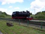 RKB 994801 am 23.07.2007 beim Umsetzen im Bahnhof Puttbus