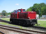251 901 setzte sich,in Putbus,am 27.Mai 2026,als Schlu�lok an den angekommenden Zug aus G�hren.