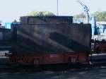 Der Loktender von 99 4652,am 16.Oktober 2011,abgekuppelt von der Lok,in Putbus.Die Lok selber steht auseinandergebaut in Putbus und soll eine neue Auffrischung bekommen um wieder im Traditionsbereich